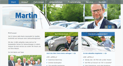 Desktop Screenshot of martinautomobile.de